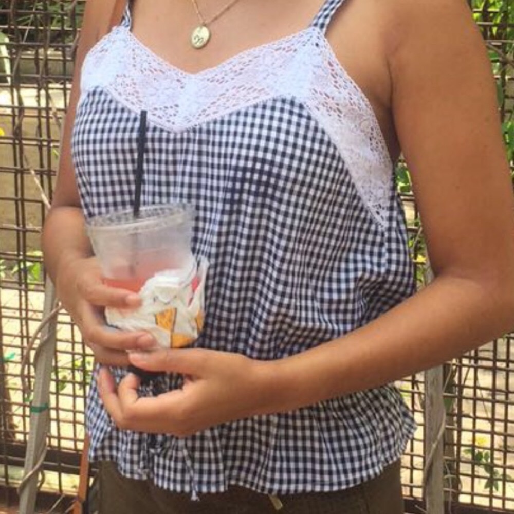 Gap Gingham Blouse